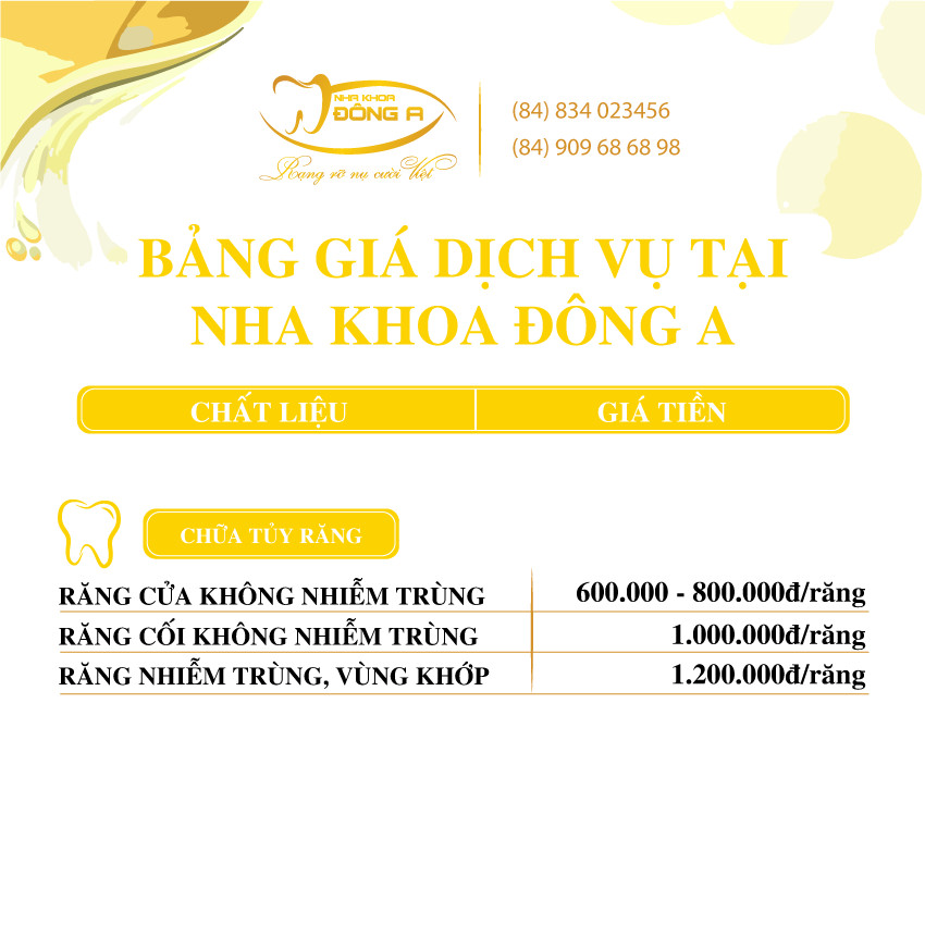 Chua Tuy Rang Nha Khoa Dong A