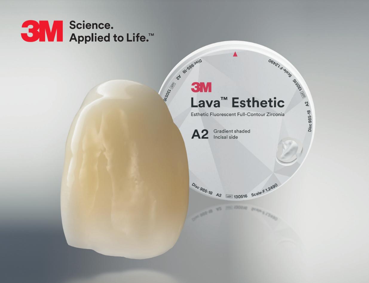 Răng sứ Lava Esthetic Fluorescent Full-Contour Zirconia