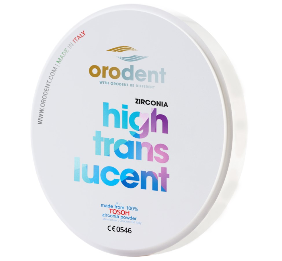 Răng sứ Orodent High Translucent Zirconia 