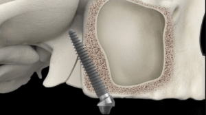 implant chân bướm