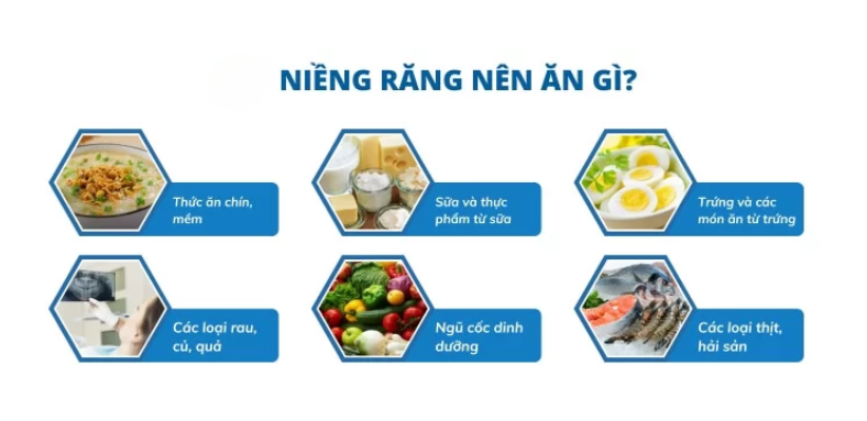 Niềng răng ăn gì